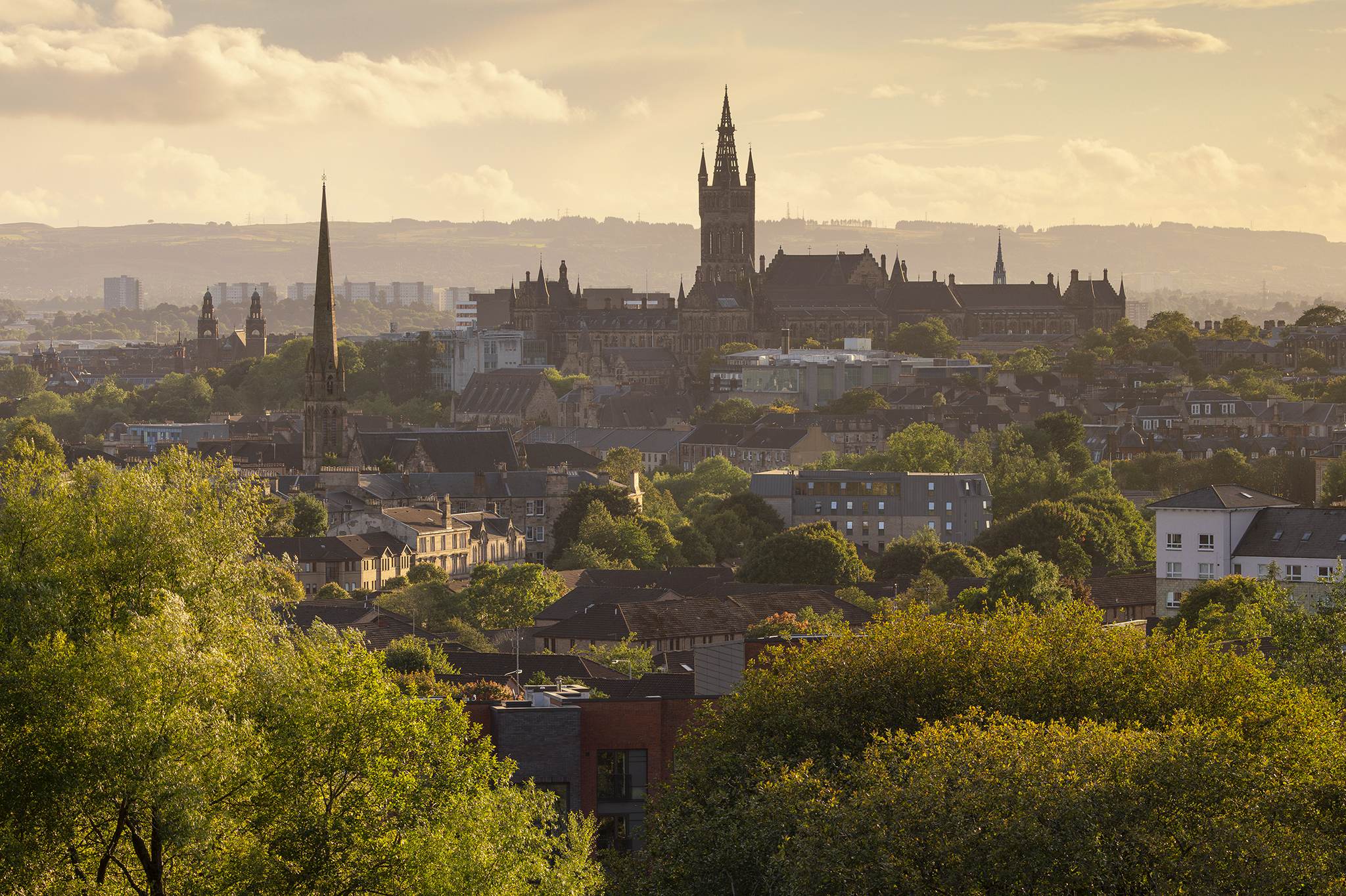 Glasgow cityscape